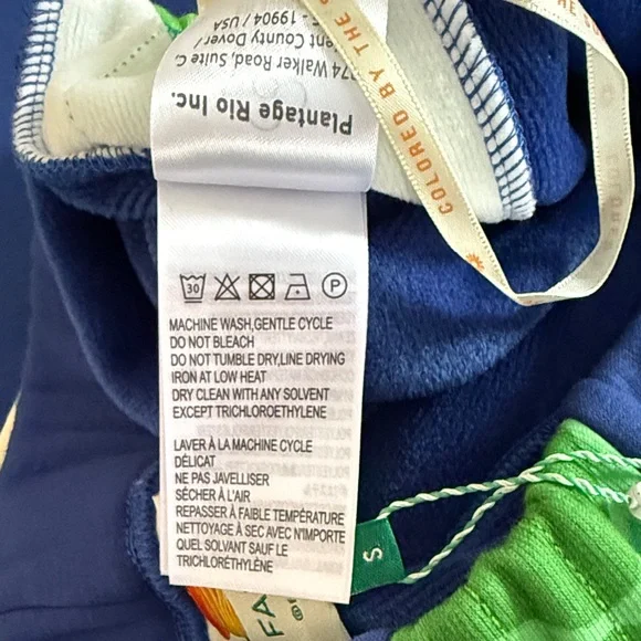 Farm Rio Tropical Groove Flare Leg Track Pants Sweatpants - Picture 16 of 16